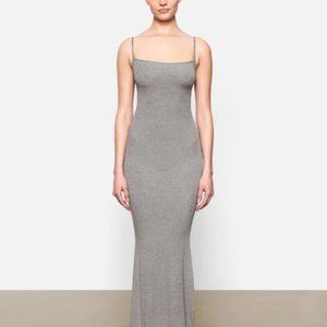 Skims Soft Lounge Long Slip Dress